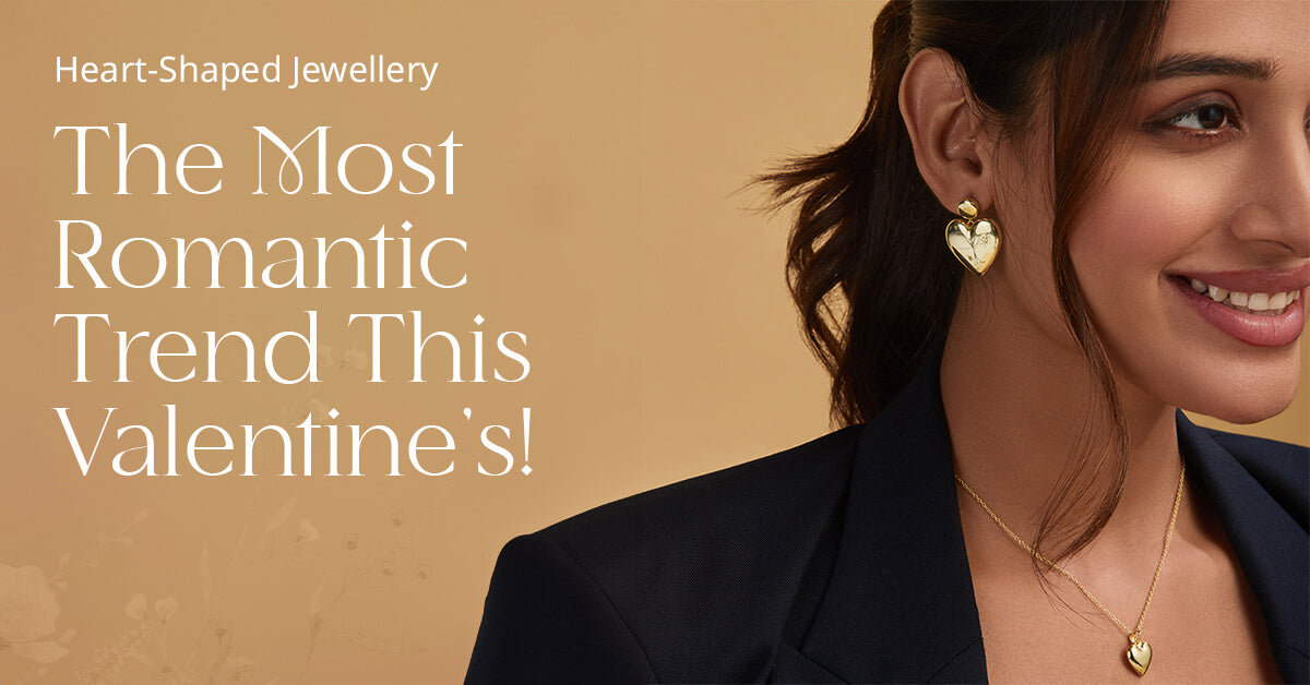 Heart-Shaped Jewellery For Valentine's Day