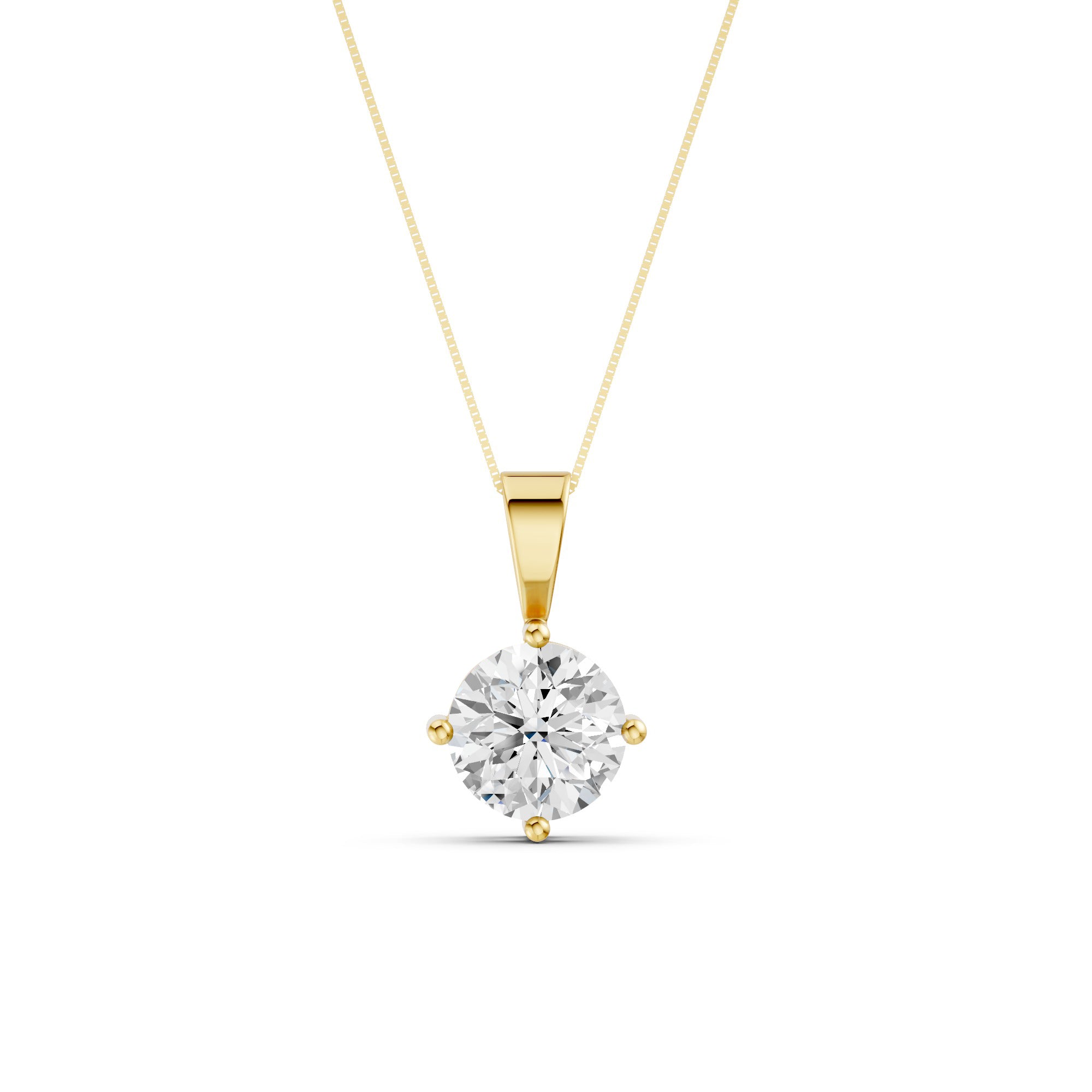 Wishing Stone Pendant - Gold