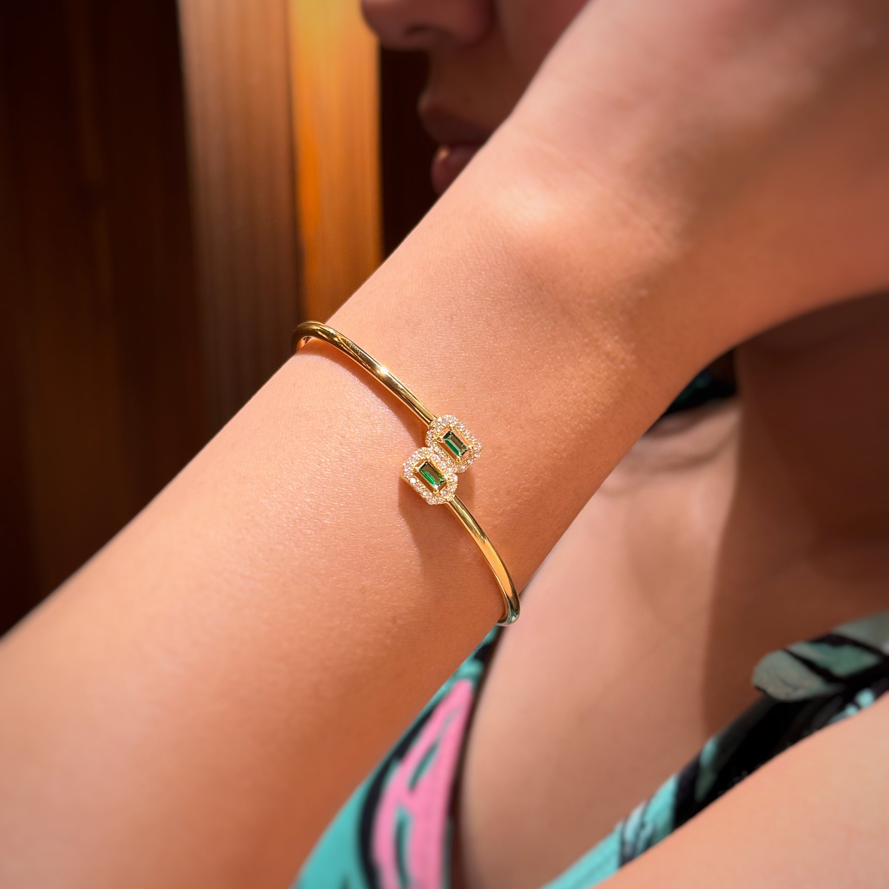 Jade Bloom Bracelet