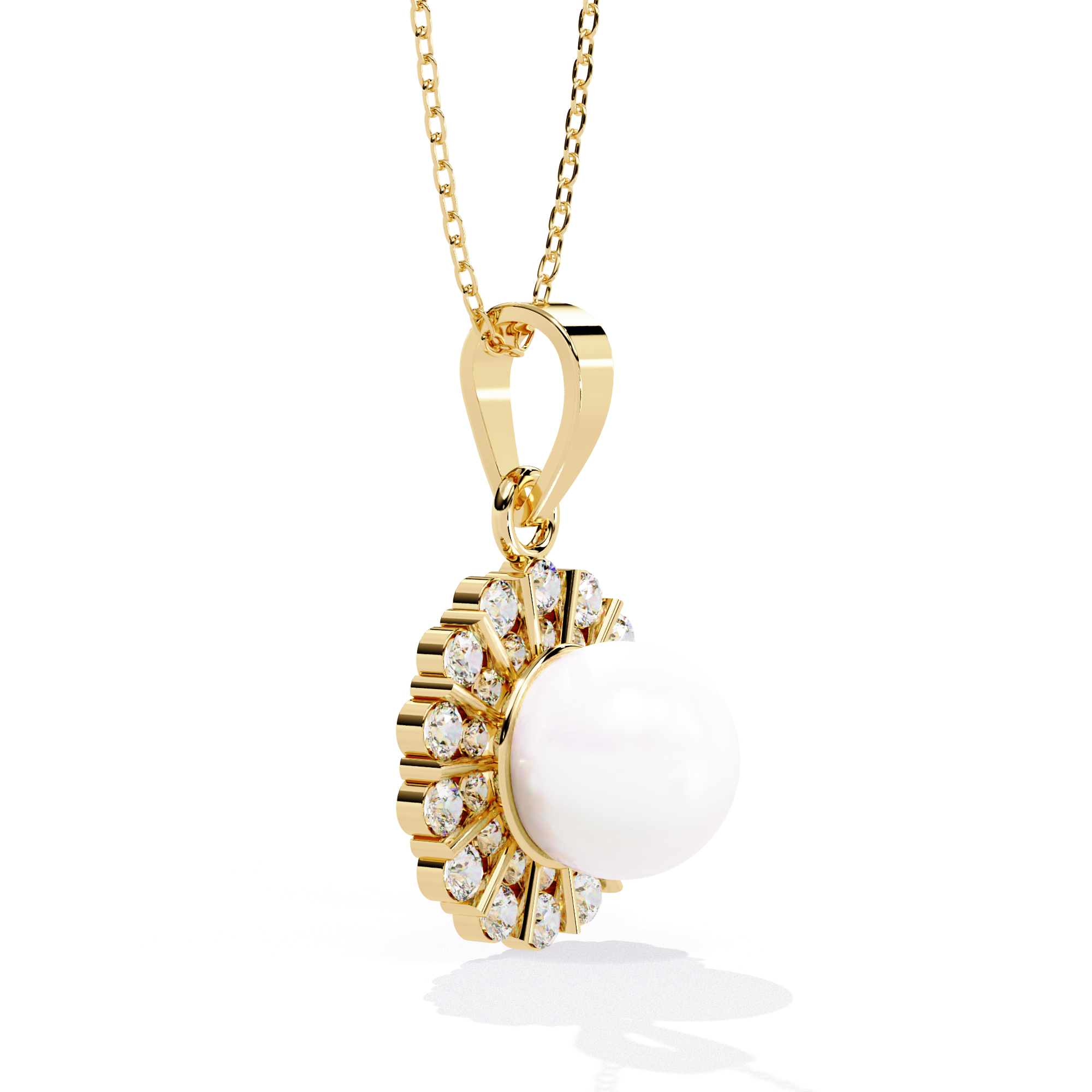 925 Sterling Silver Pendant With 18KT Gold