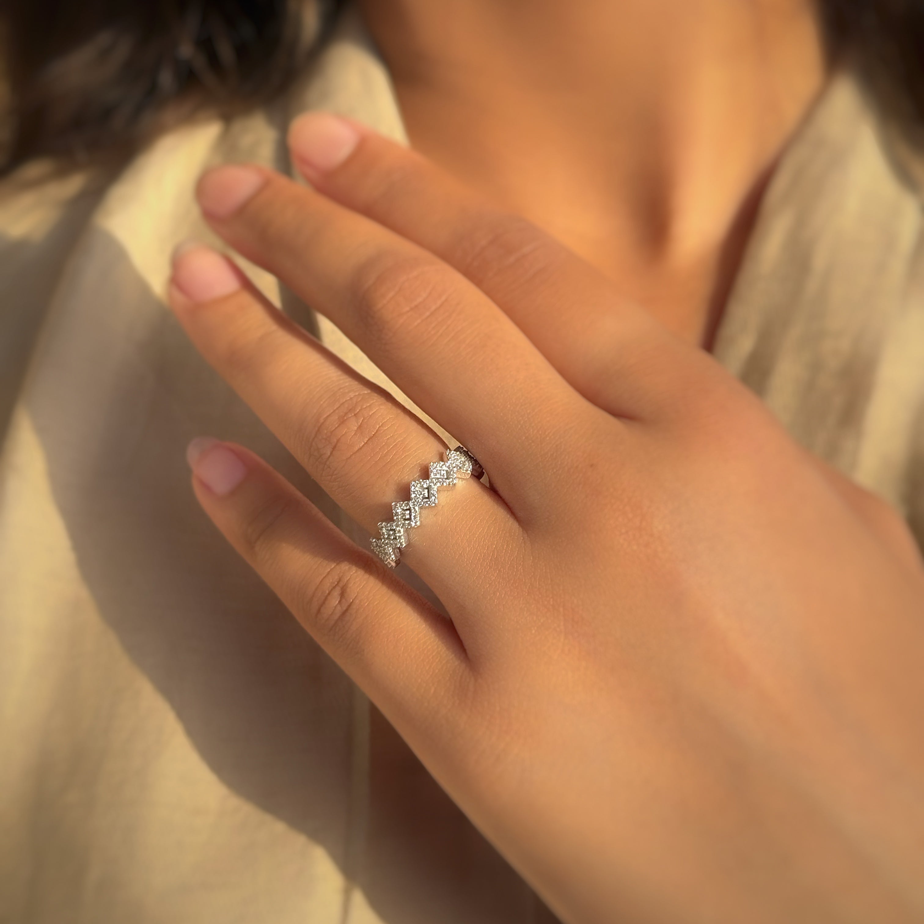Crinkled Trinket Ring