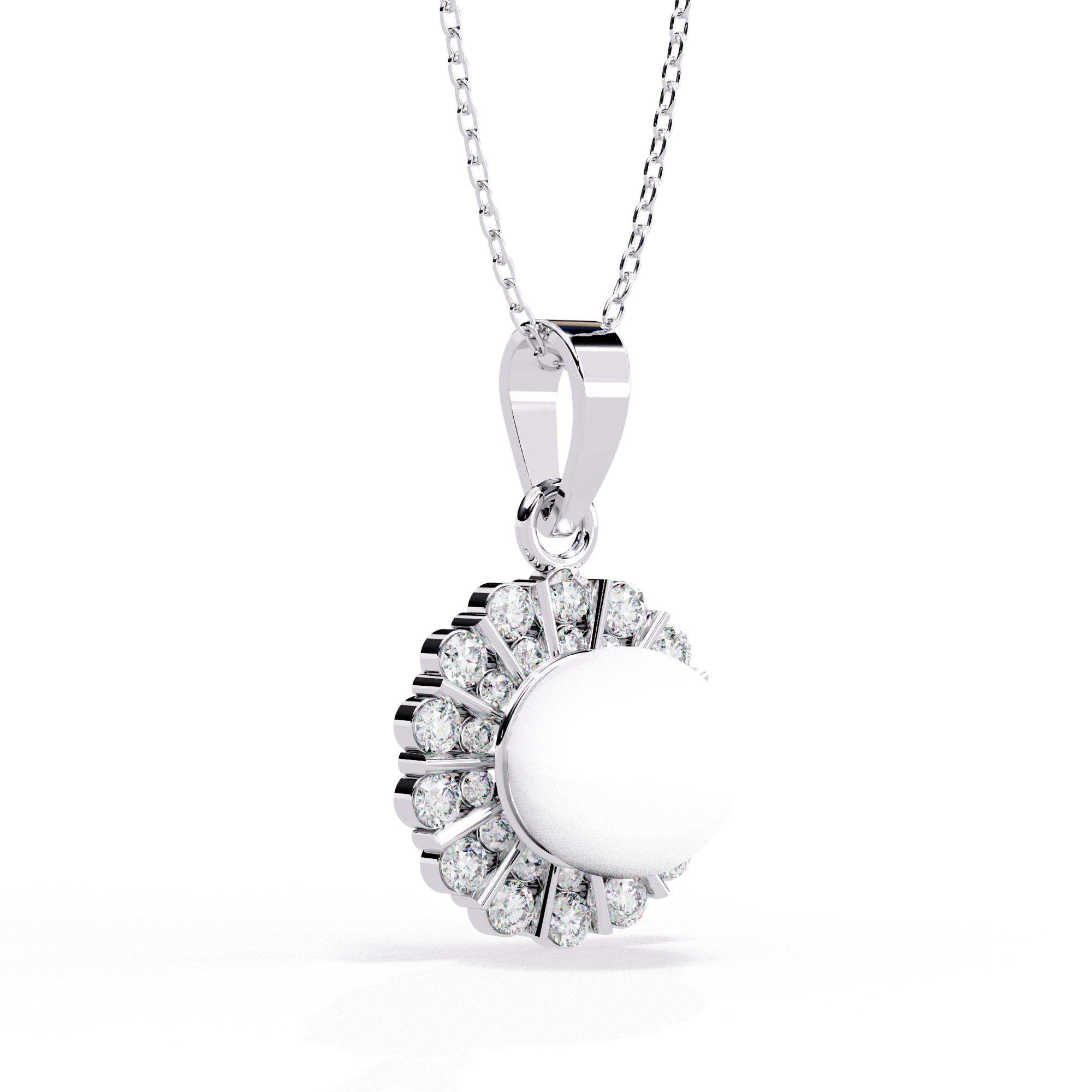 Silver Pearl Pendant