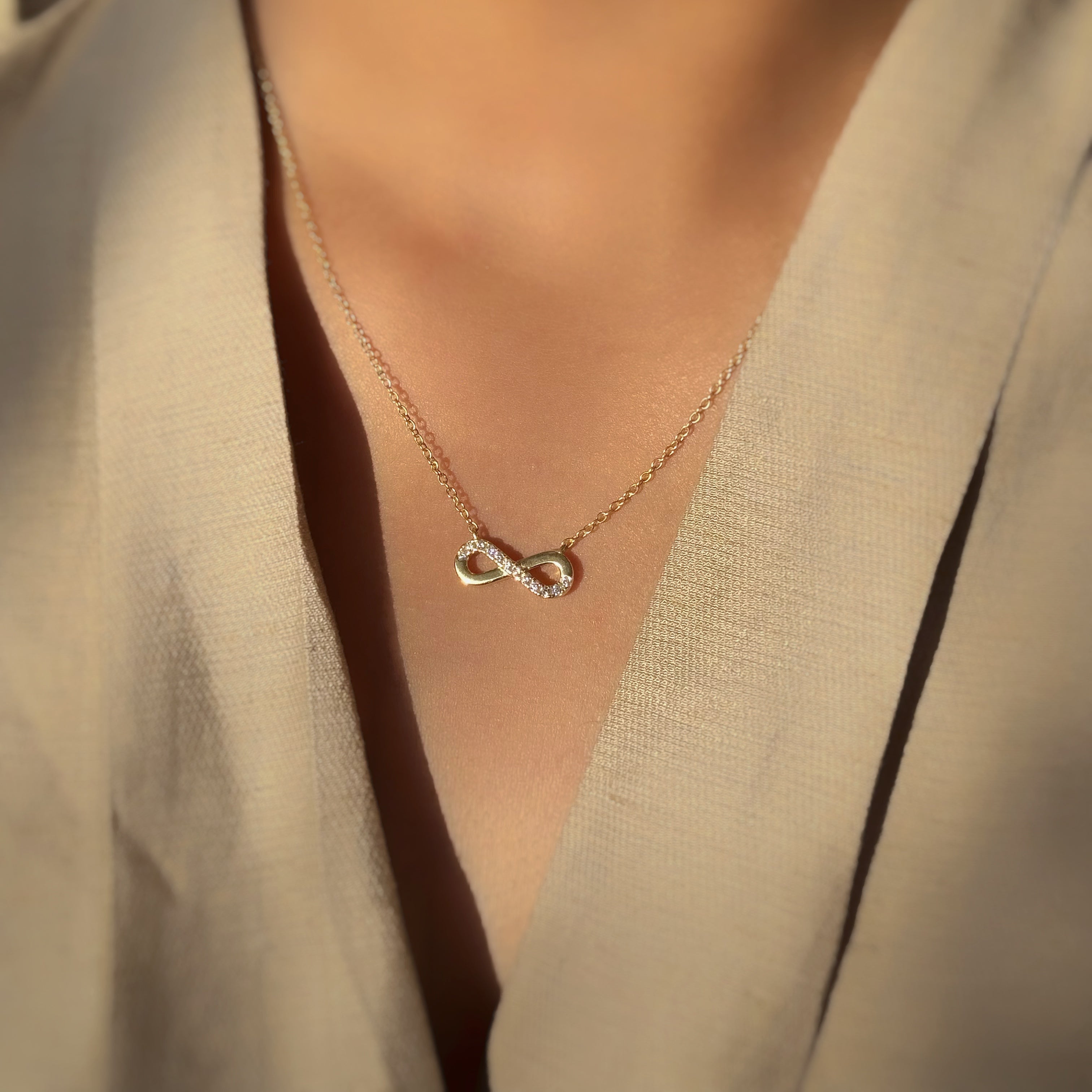 Forever Linked Necklace - Gold