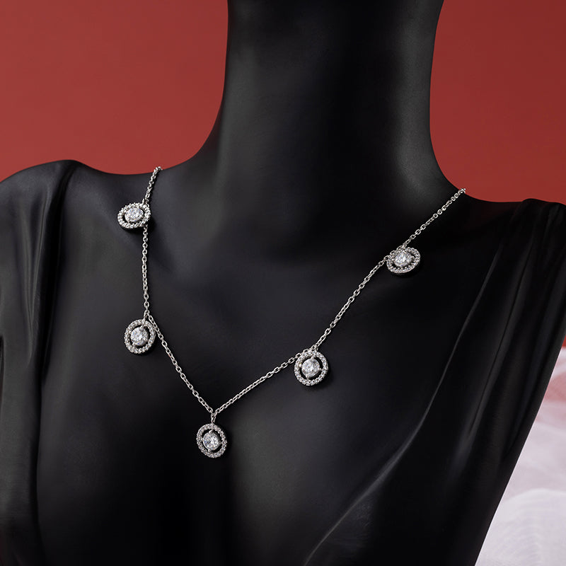Silver Set Necklace
