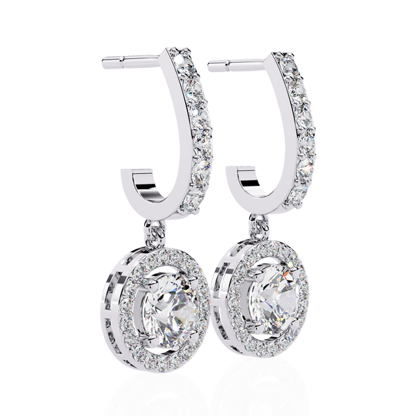 Round 925 sterling Earrings