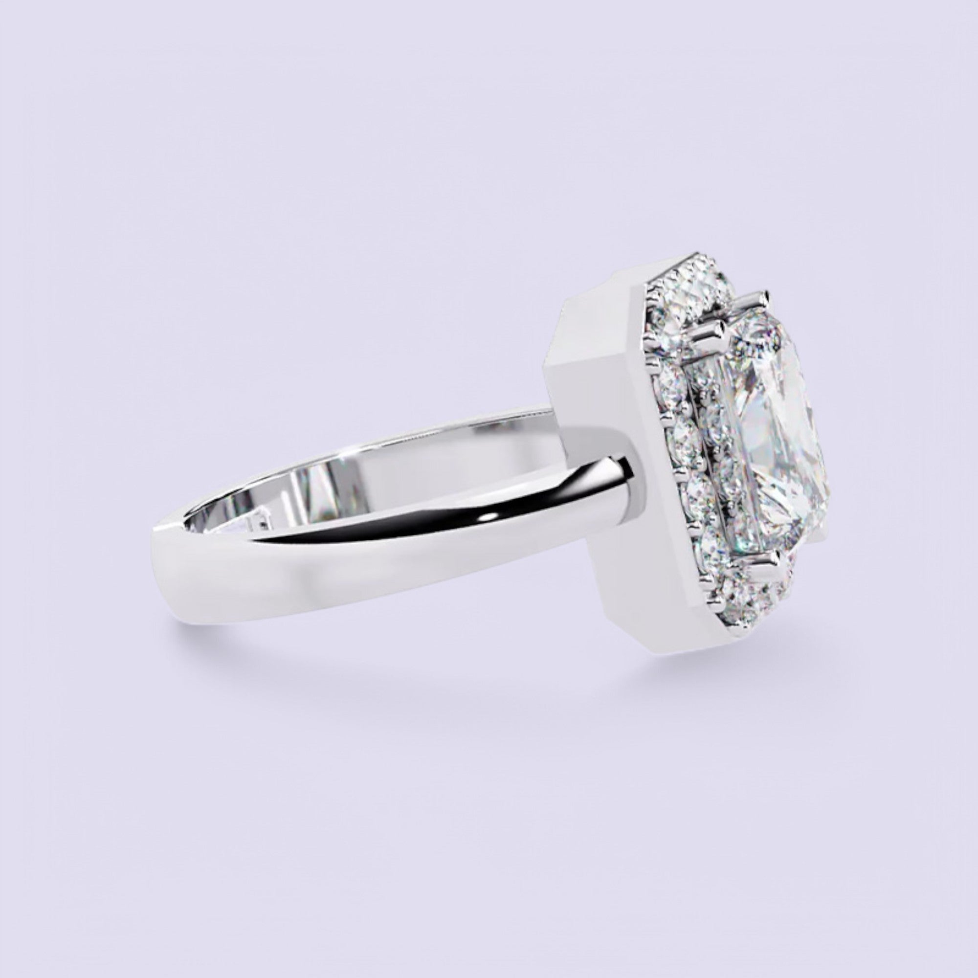 Crystal Clear Ring-Silver