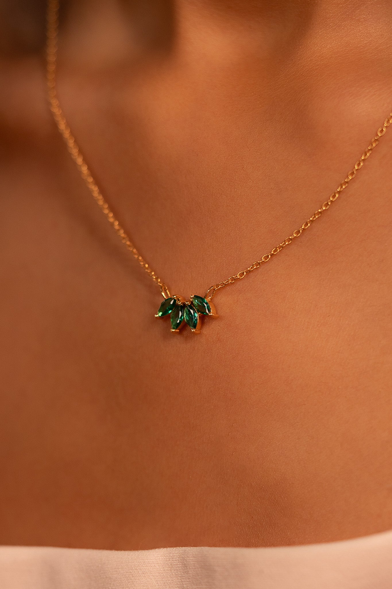 Emerald Bloom Pendant