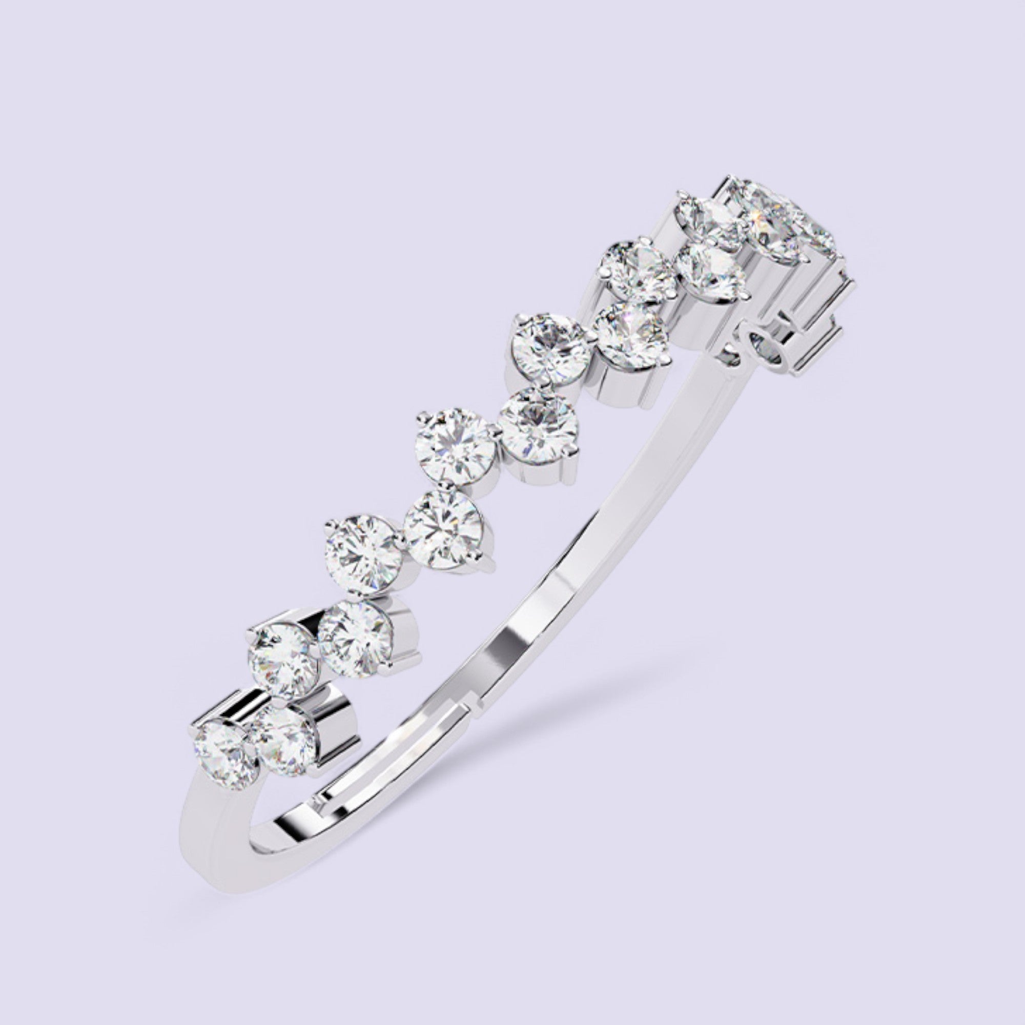 Diamond Tiara Band Ring