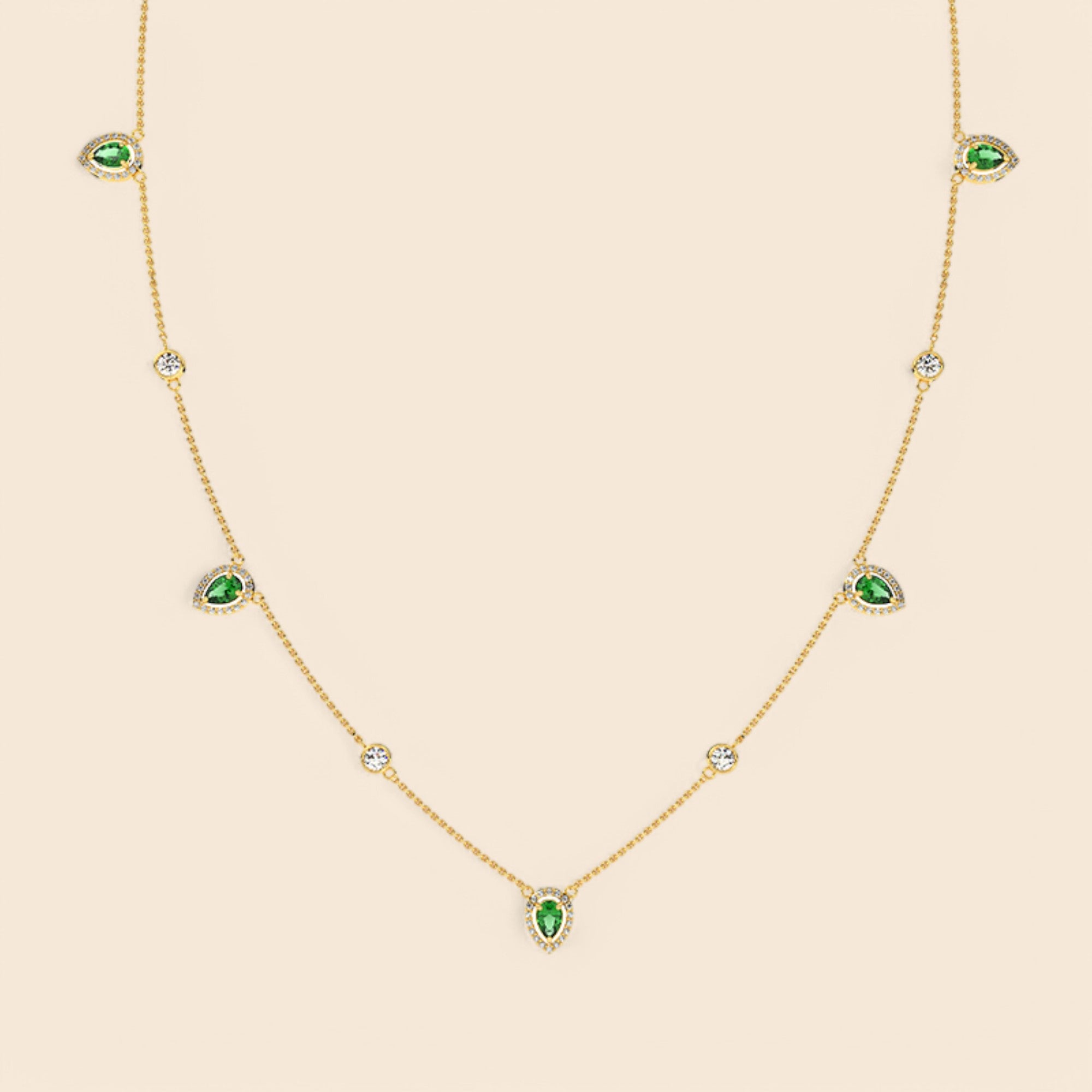 Evergreen Bloom Necklace