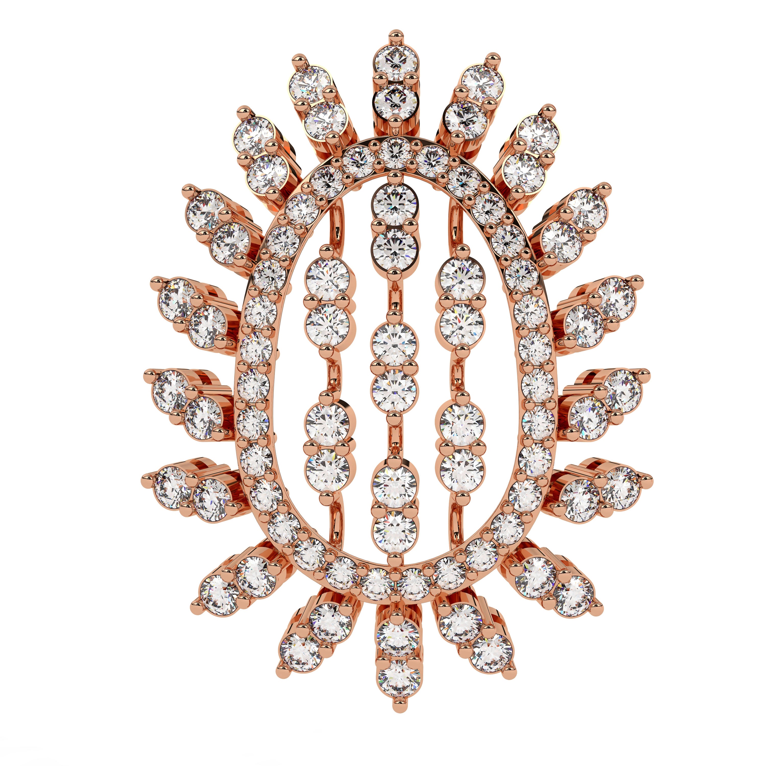 Rose Gold Pendant For Women
