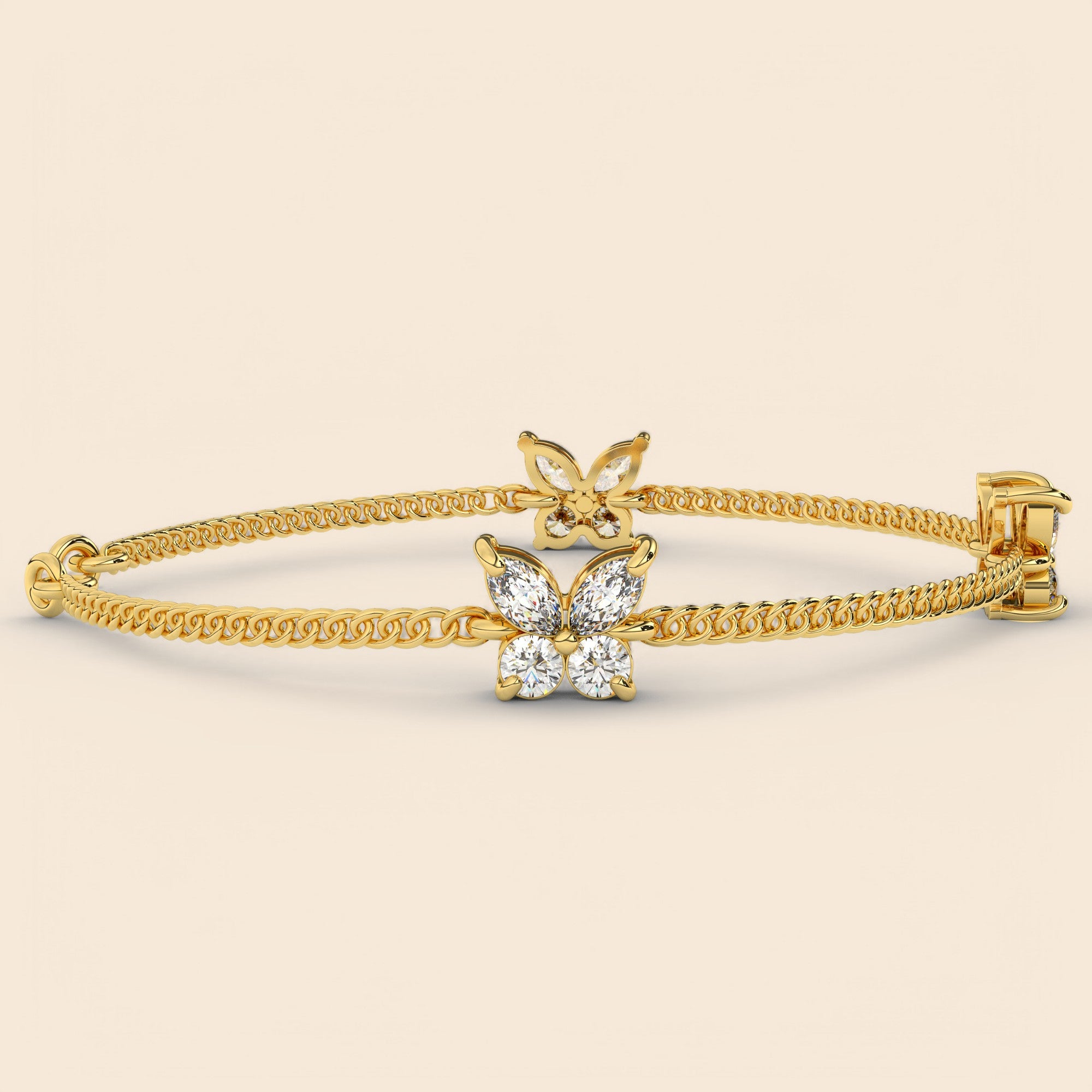 Golden Wings Bracelet -Gold