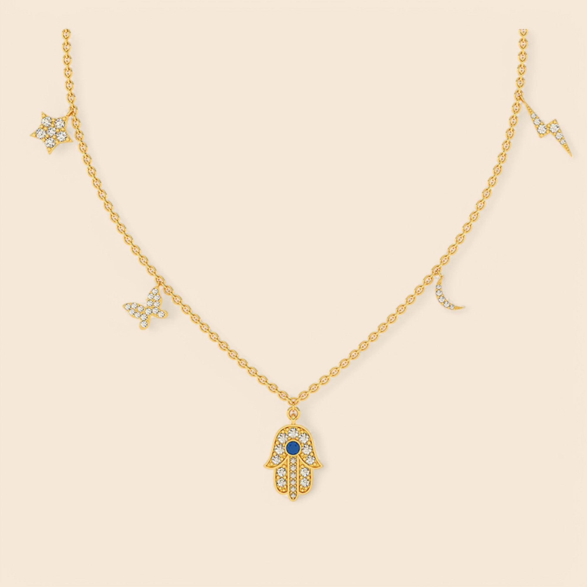 Hamsa Harmony Necklace