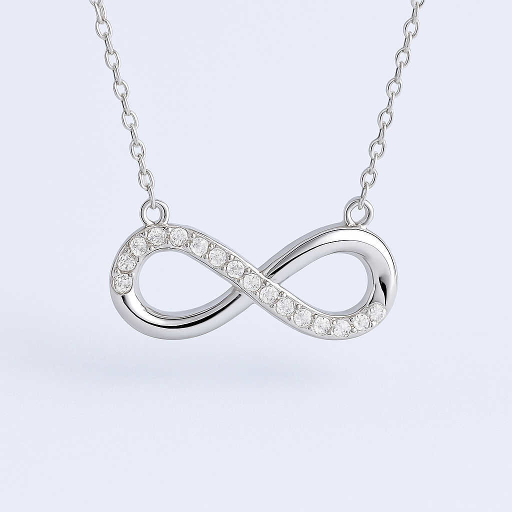 Forever Linked Necklace - Silver