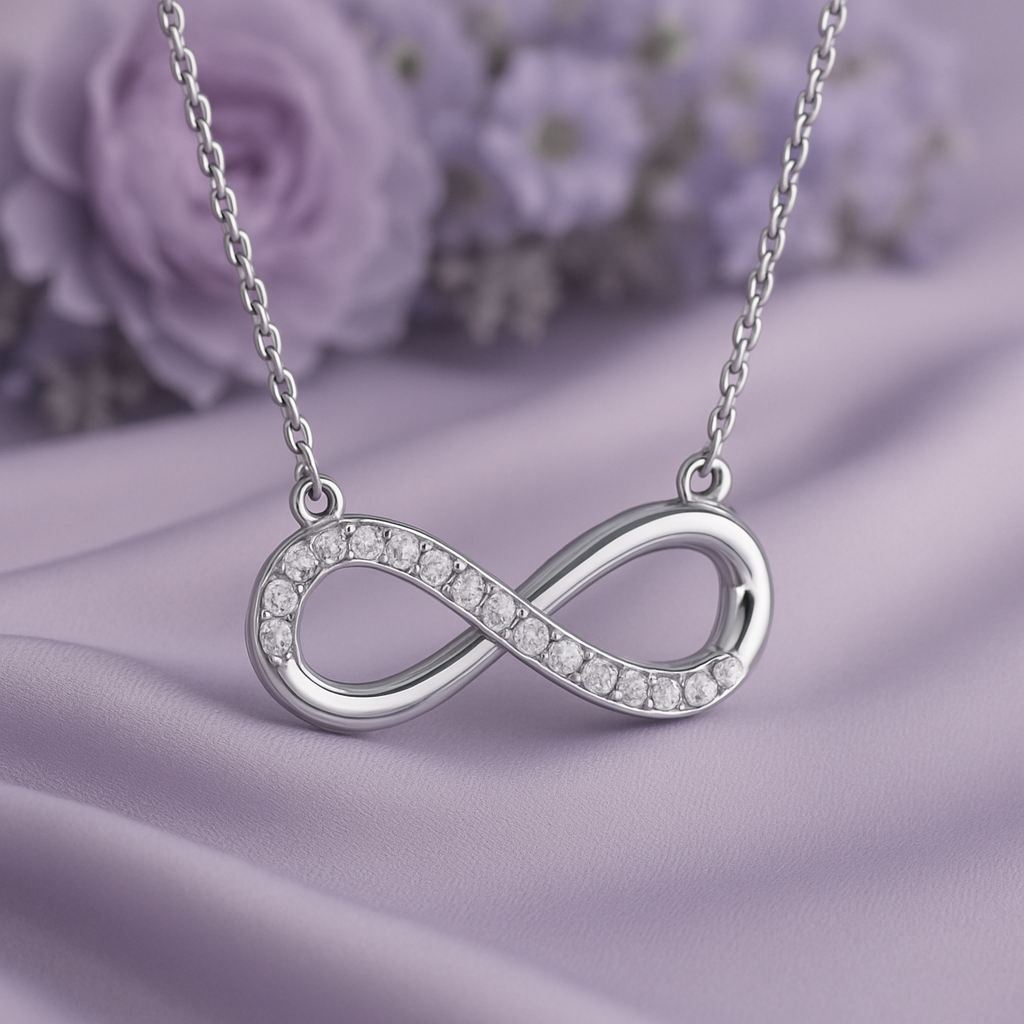 Forever Linked Necklace - Silver