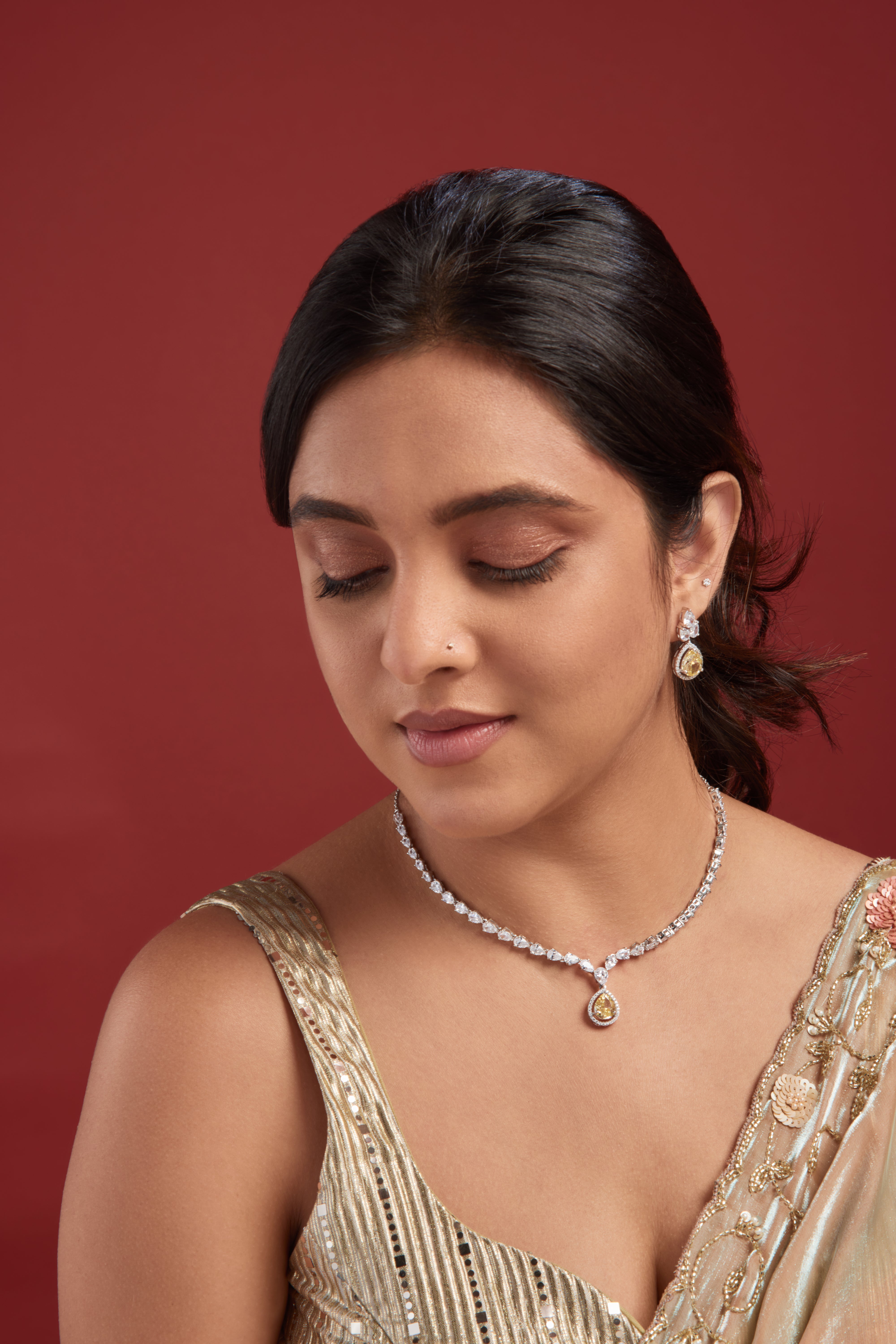 Silver Necklace Design