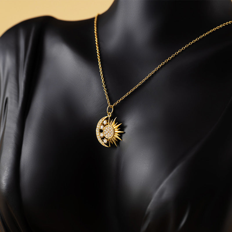 Silver Gold Necklace