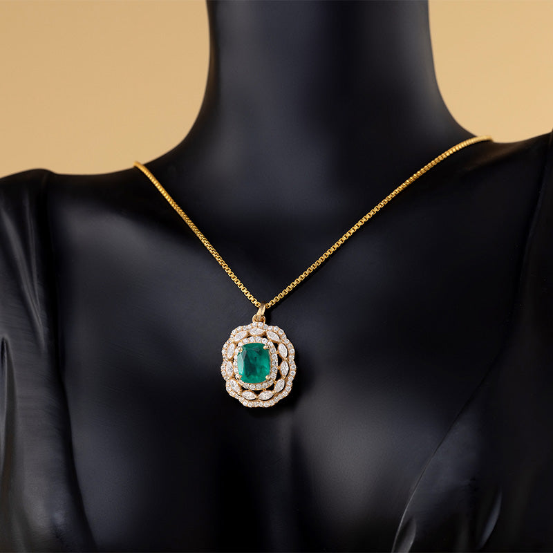 Silver Gold Necklace
