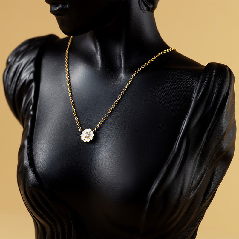 Gold Plated Silver Necklace