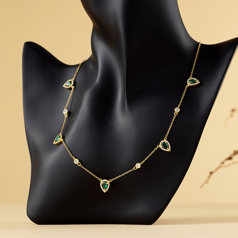 Silver Gold Chain Necklace