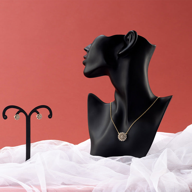 Golden Moon Flower Set