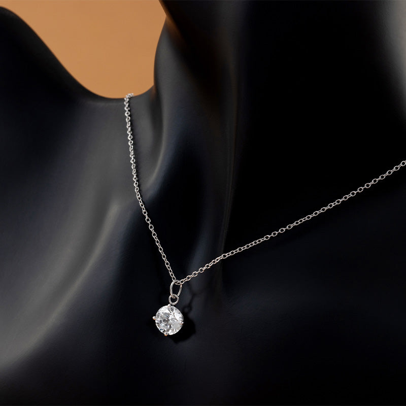 Stone Pendant Designs In Silver