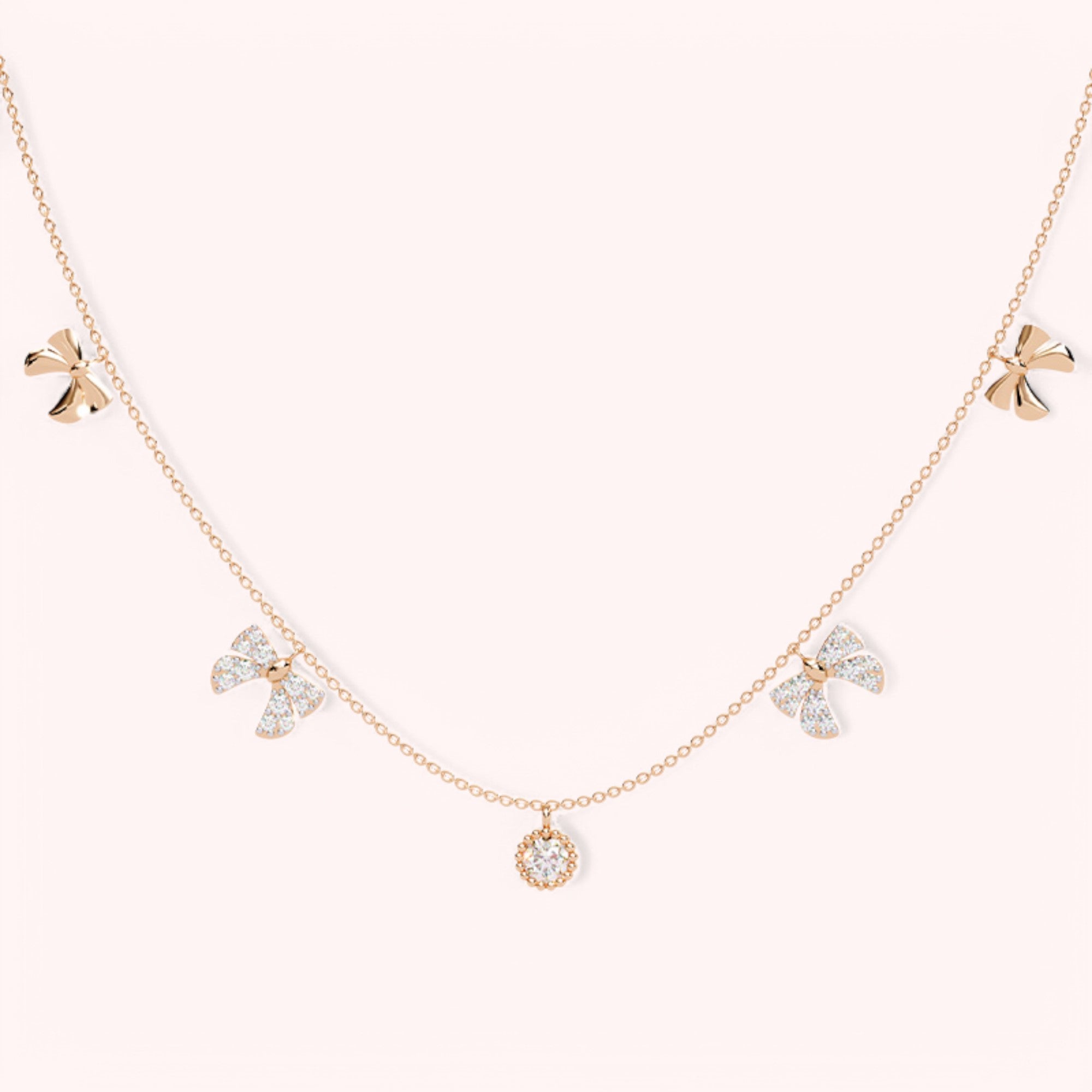 Pookie Ribbon Necklace