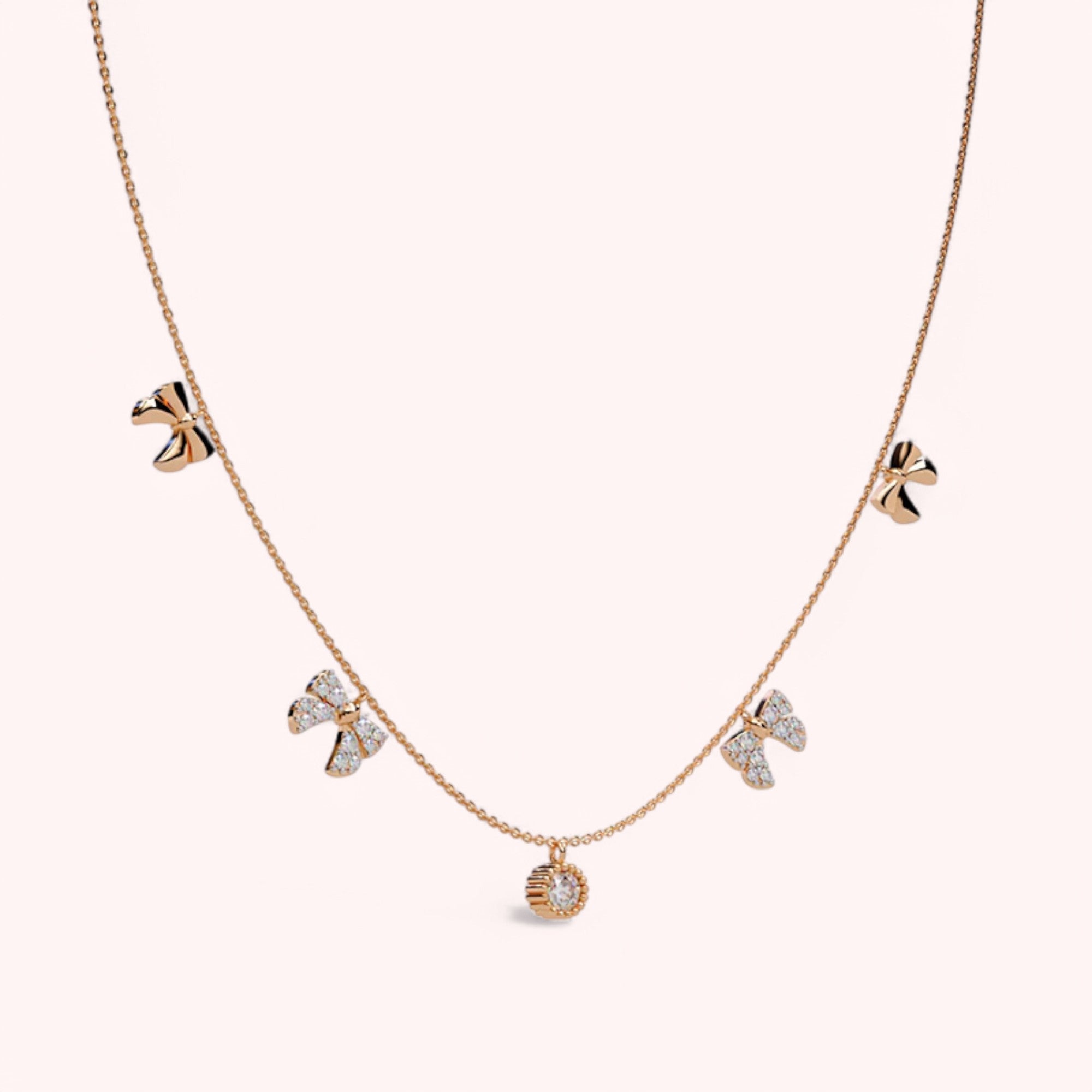 Pookie Ribbon Necklace