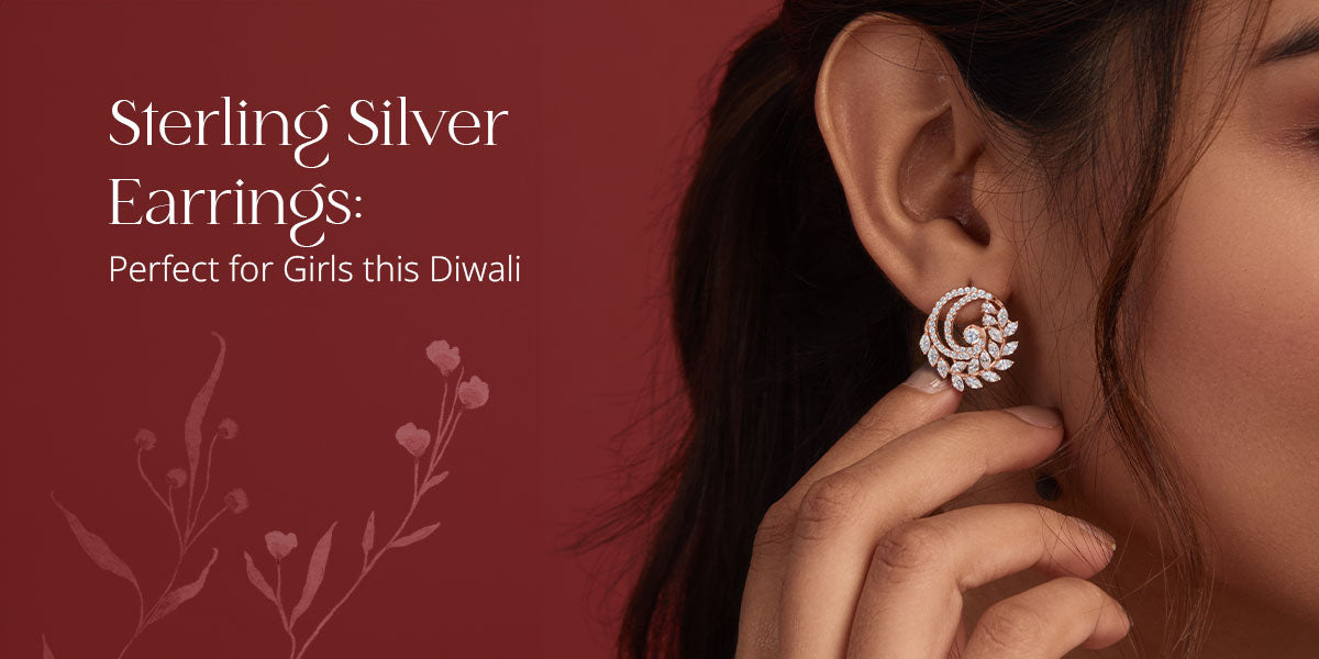 Sterling Silver Earrings For Girls