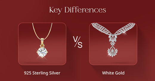 925 Sterling Silver vs. White Gold: Key Differences