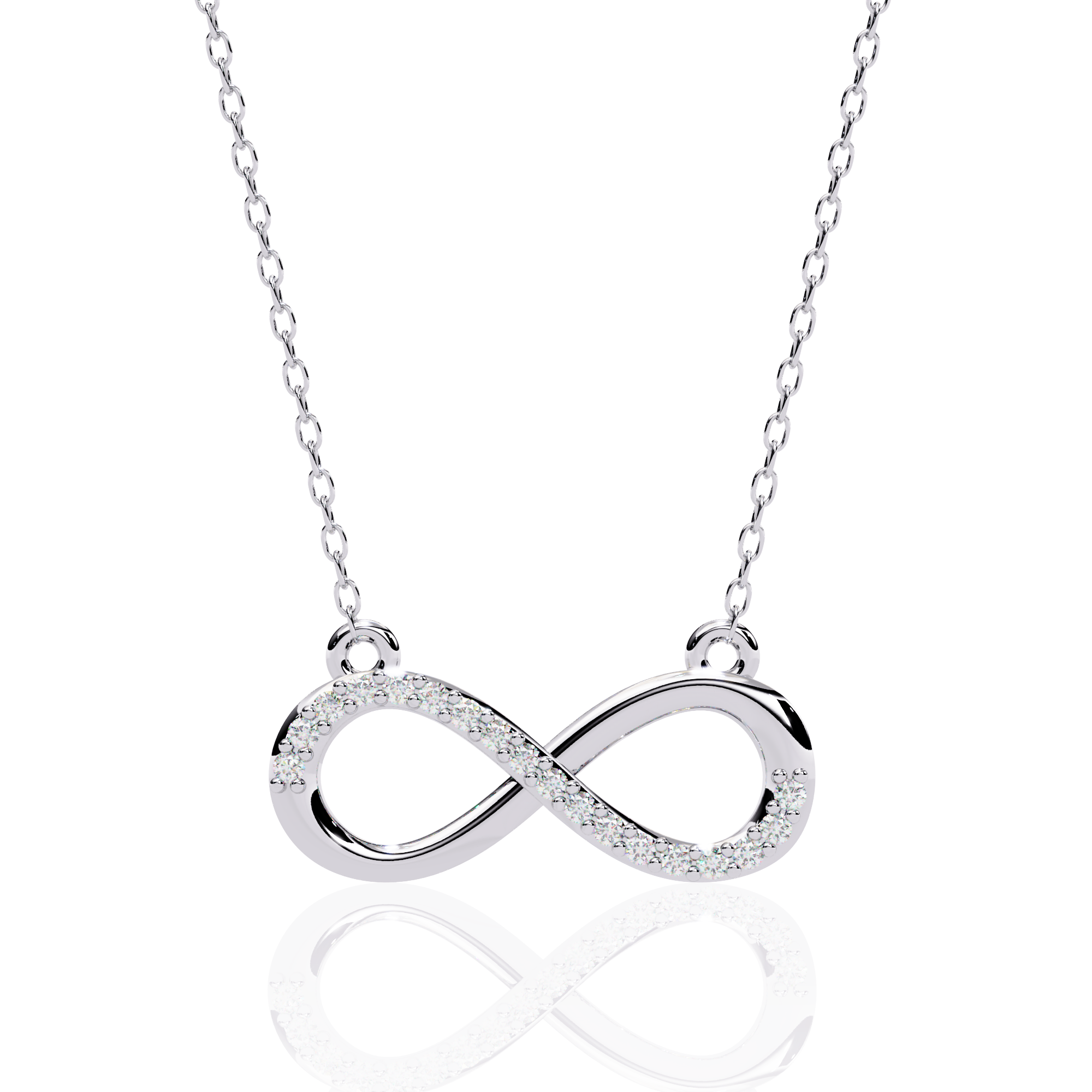 Forever Linked Necklace - Silver