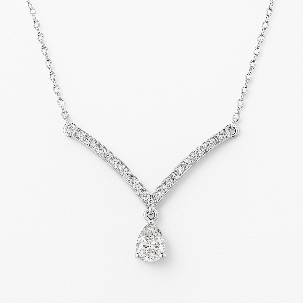 Silver Glimmer Necklace