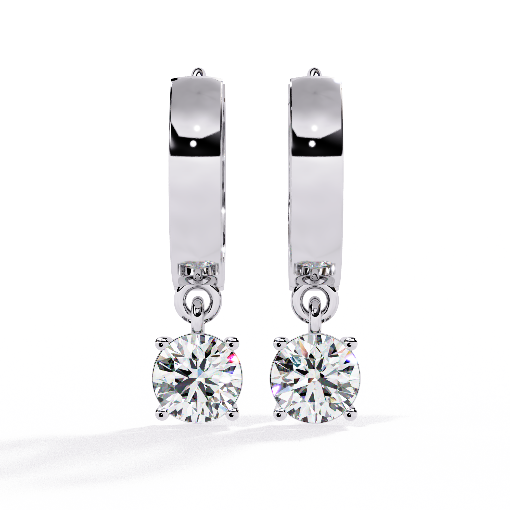 Snow Crystal Earrings