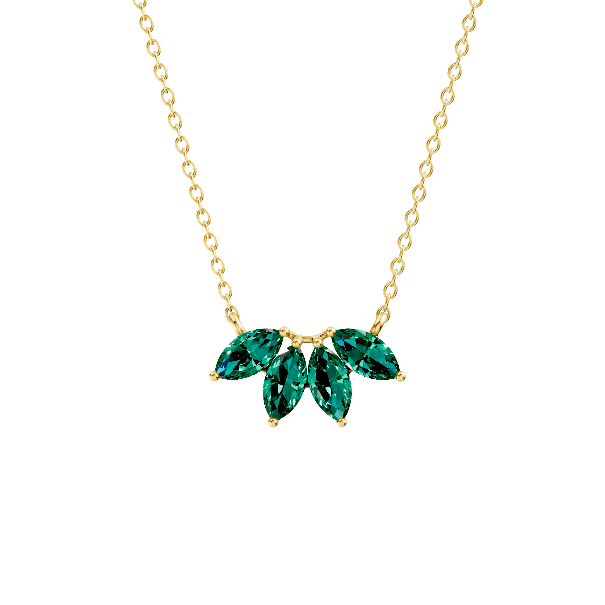 Emerald Bloom Pendant