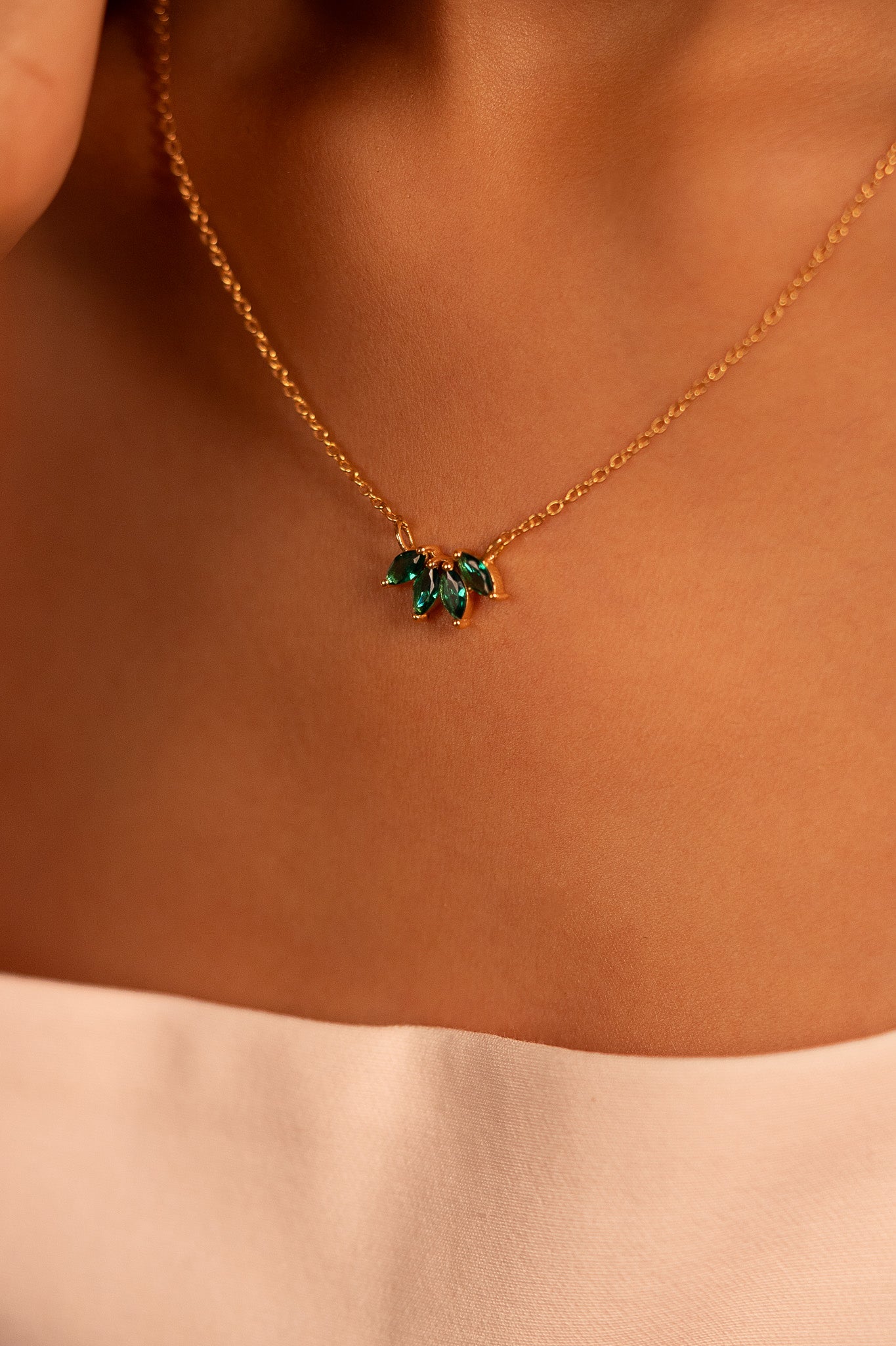 Emerald Bloom Pendant