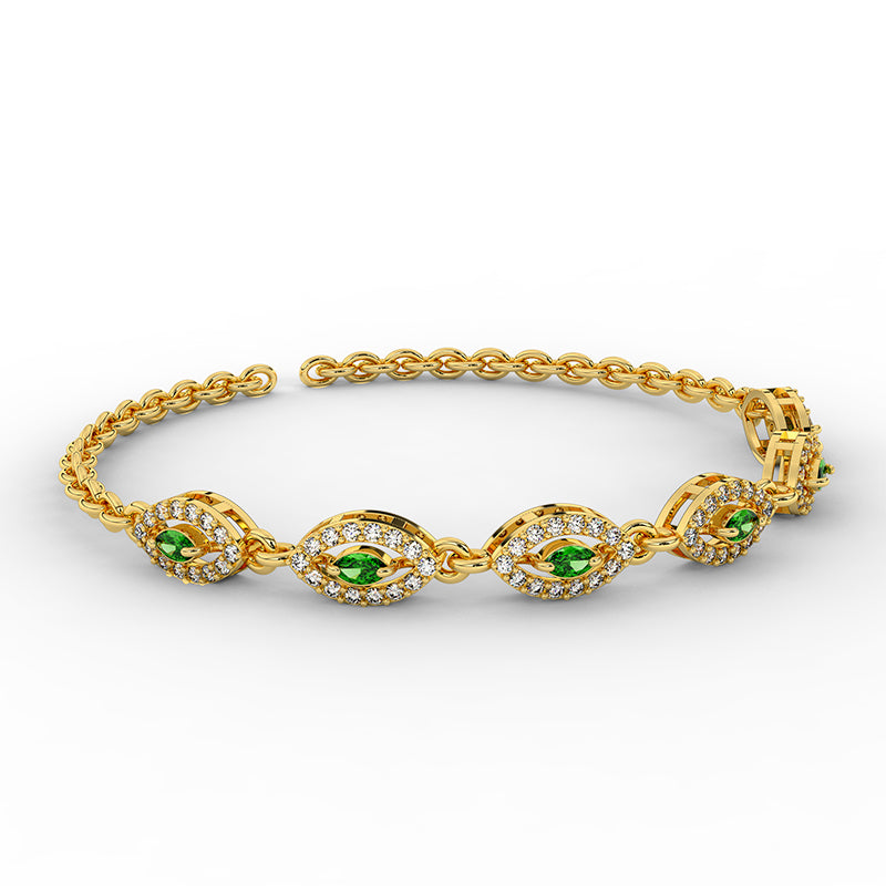 Stylish Gold Bracelet Designs For Girls