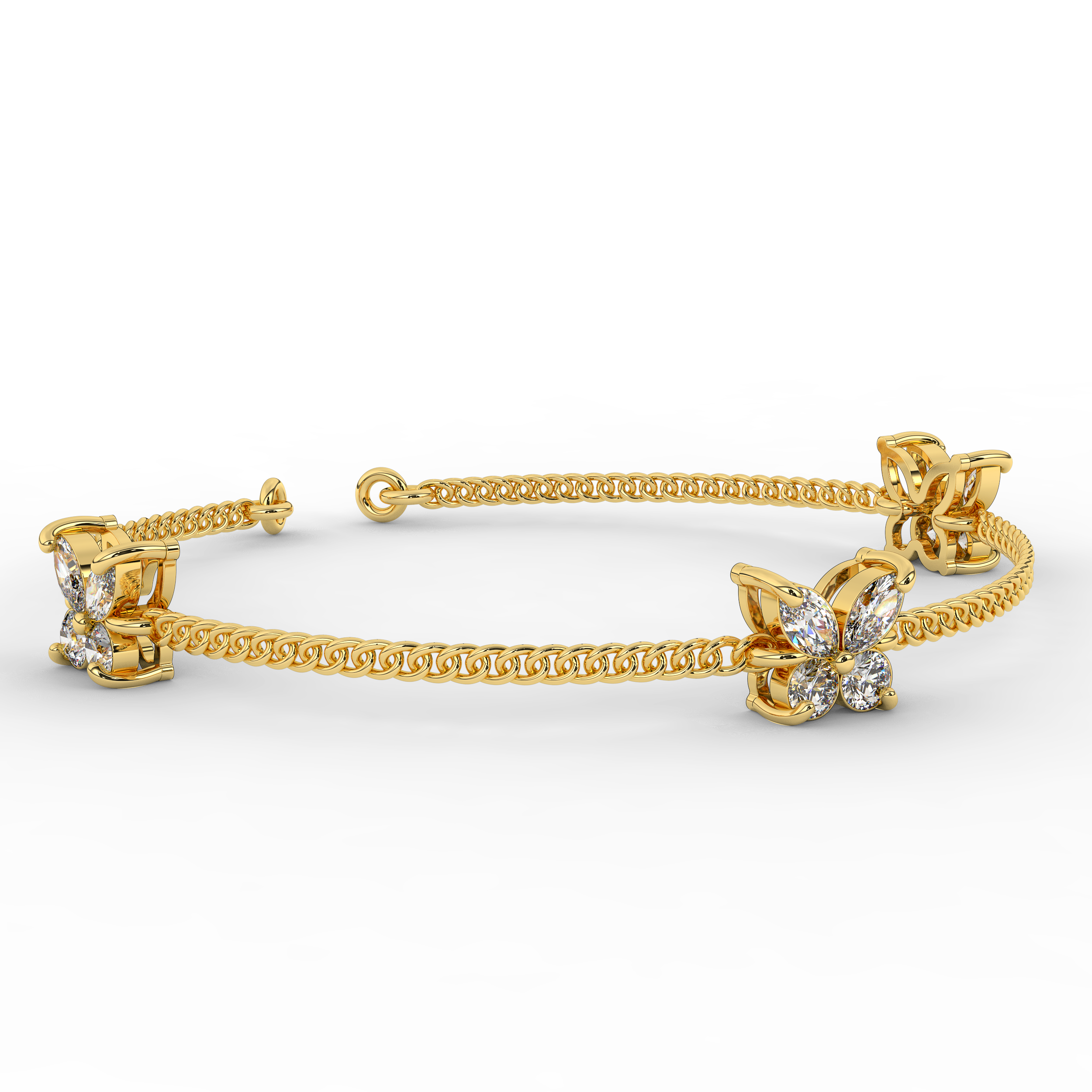 Golden Wings Bracelet -Gold