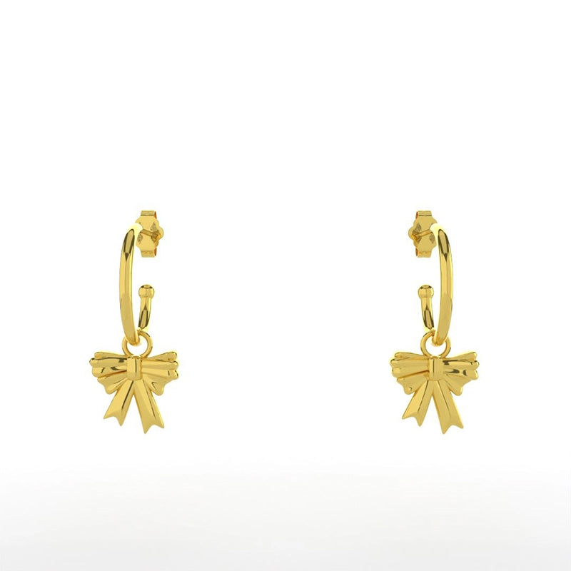 Golden Ties 18KT Gold Earrings