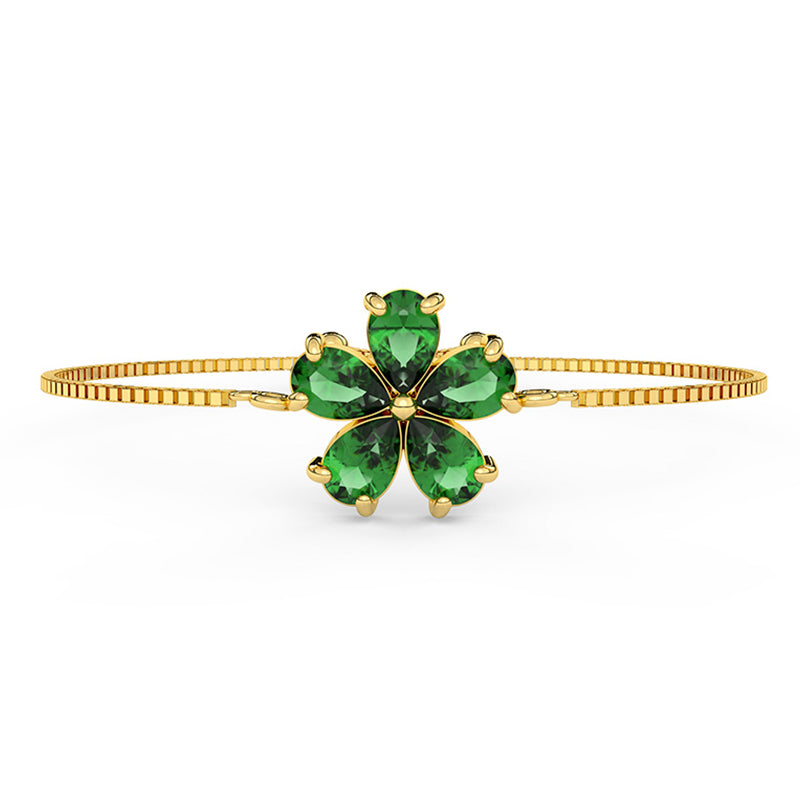 Green Petals Bracelet