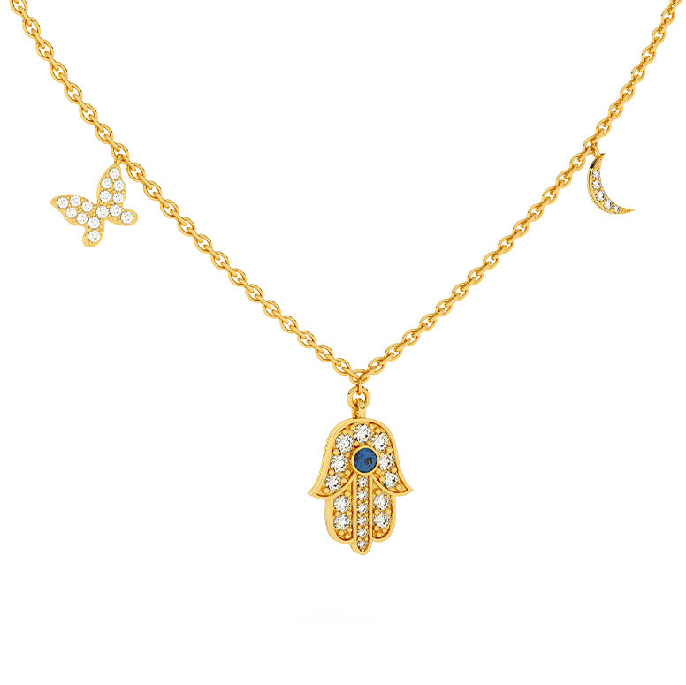 Hamsa Harmony Necklace