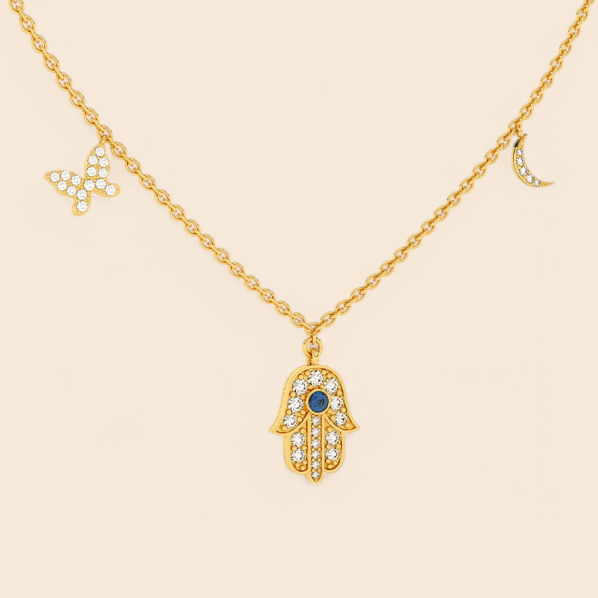 Hamsa Harmony Necklace