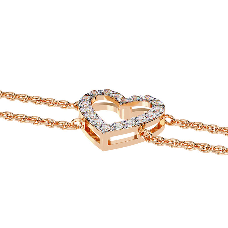 Rose Gold Bracelet For Girls