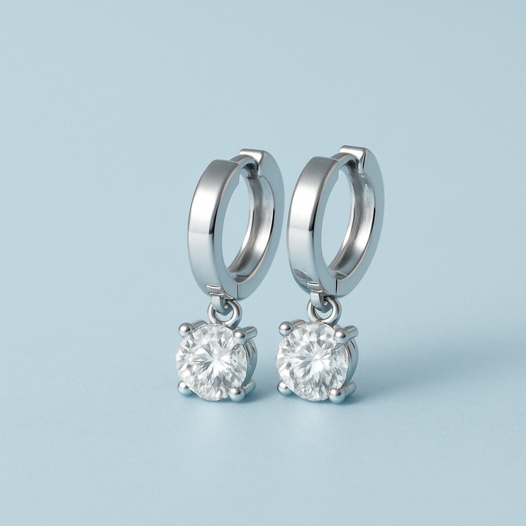 Snow Crystal Earrings