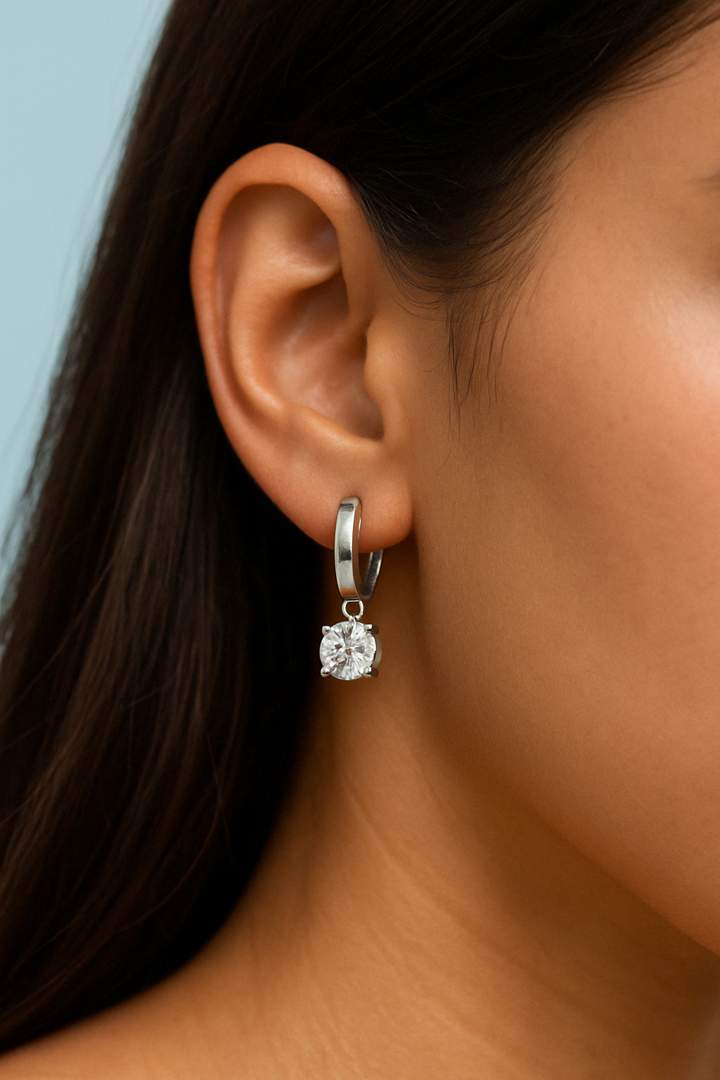 Snow Crystal Earrings