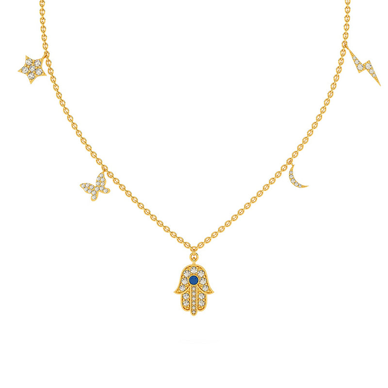 Hamsa Harmony Necklace